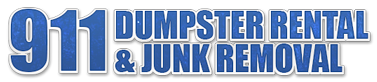 911 Dumpster Rental and Junk Removal logo